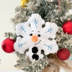 Crochet Snowflakes amigurumi pattern by RNata