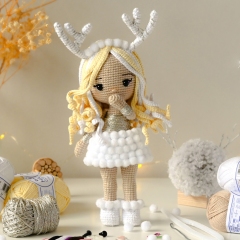 Arwen amigurumi pattern by P'tite Peste