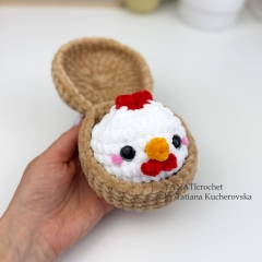 Farm Animals Dumpling & Steamer amigurumi pattern by TANATIcrochet