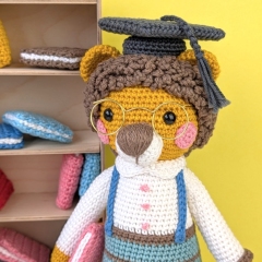 Lions Bruno and Charlie amigurumi pattern by Mrs Milly