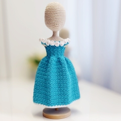 Ball dresses amigurumi by Fluffy Tummy