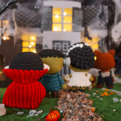 Mini Halloween Collection amigurumi by Crocheniacs