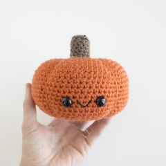 Pumpkins amigurumi pattern by A Menagerie of Stitches