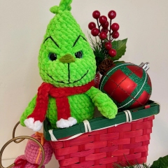Grinch - No Sew amigurumi by CuteVilleToys