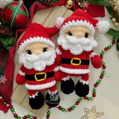 Santa Claus - Low Sew amigurumi by CuteVilleToys