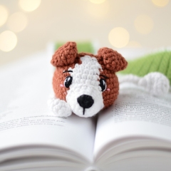 Astro - the dog bookmark amigurumi pattern by Plączenitka