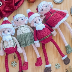 Noel Family amigurumi pattern by GatoMia