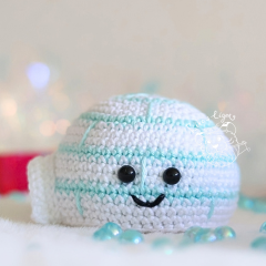 Frosty the igloo amigurumi pattern by unknown