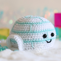 Frosty the igloo amigurumi pattern by unknown