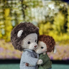 Edward Lion & Bella Lamb (Twilight) amigurumi pattern by Crochery