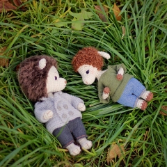 Edward Lion & Bella Lamb (Twilight) amigurumi pattern by Crochery