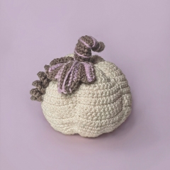 Spooky Squash the Halloween Pumpkin amigurumi pattern by Landy Crafts