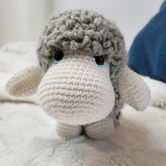 Fluffy Little Sheep Crochet Pattern amigurumi pattern by EmmaS Dolls