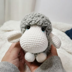 Fluffy Little Sheep Crochet Pattern amigurumi pattern by EmmaS Dolls