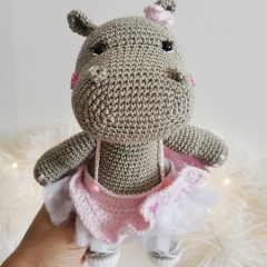Hippo Companions Boy and Girl amigurumi by EmmaS Dolls