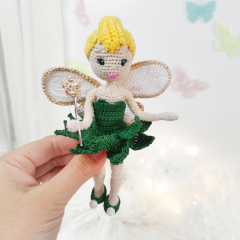 Little Forest Fairy Crochet Pattern amigurumi pattern by EmmaS Dolls