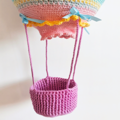 Sweet Dreams Hot Air Balloon amigurumi by EmmaS Dolls