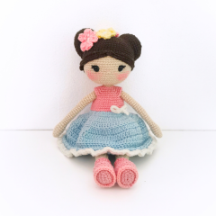 Zoey Doll Crochet Pattern amigurumi pattern by EmmaS Dolls