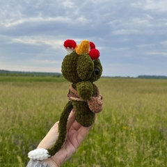 Baby Forest Monster amigurumi pattern by Amikoro
