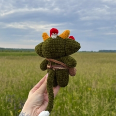 Baby Forest Monster amigurumi by Amikoro
