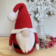 Santa Christmas Gnome Amigurumi amigurumi by CrochetGnomeMania