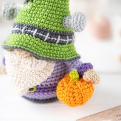 Frankenstein Gnome amigurumi by AradiyaToys