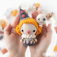 Halloween Minis set 4 amigurumi pattern by AradiyaToys