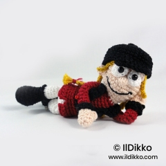Roberta the Rider amigurumi pattern by IlDikko