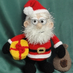 Santa Claus amigurumi pattern by IlDikko