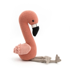 Blush the Flamingo amigurumi by airali design