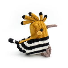 Urbano the Hoopoe amigurumi by airali design