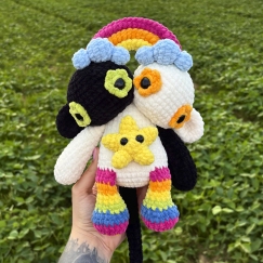 Two-headed Rainbow Monster