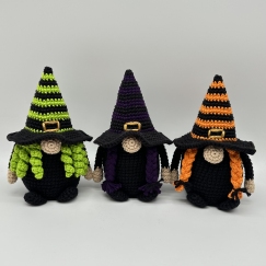 Halloween Witch Gnome