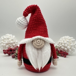 Santa Christmas Gnome Amigurumi