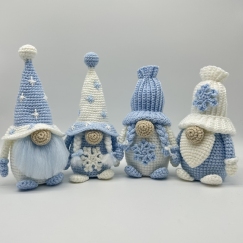 Winter Snowflake Gnome