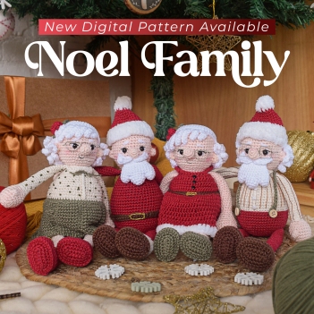 Noel Family amigurumi pattern by GatoMia