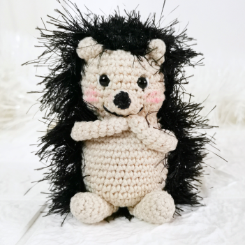 Cute Hedgehog Amigurumi Pattern amigurumi pattern by EmmaS Dolls