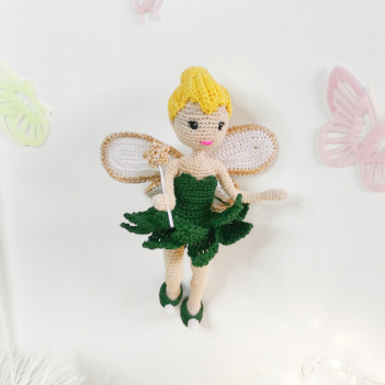Little Forest Fairy Crochet Pattern amigurumi pattern by EmmaS Dolls