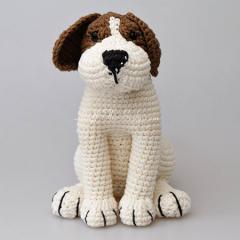 Azor the beagle puppy amigurumi by StuffTheBody