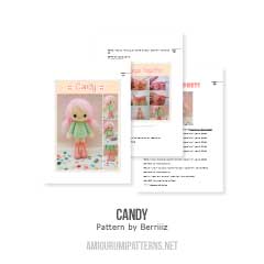 Candy amigurumi pattern by Berriiiz