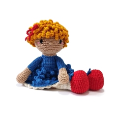 Astrid the doll amigurumi by Crochetbykim