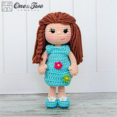 Daisy the spring girl amigurumi by One and Two Company