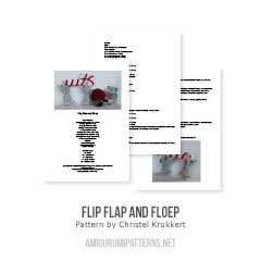Flip, Flap and Floep amigurumi pattern by Christel Krukkert