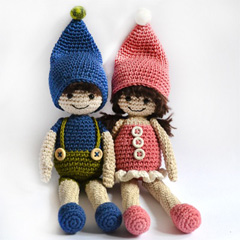 G. and L. Elves amigurumi pattern by airali design