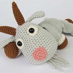 Goat Lisa amigurumi pattern by DioneDesign