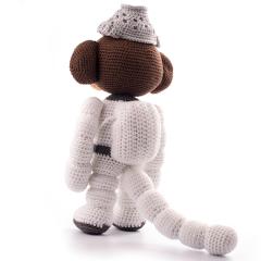 Space monkey amigurumi pattern by Dendennis