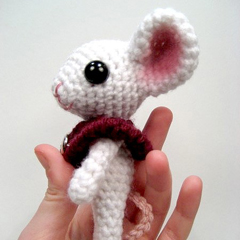 Stella the Mouse amigurumi by sarsel
