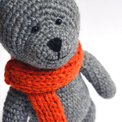 Teddy bear amigurumi by airali design