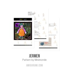 Jermen amigurumi pattern by Minimonde