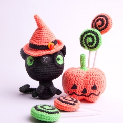 Black Cats amigurumi pattern by Ds_mouse